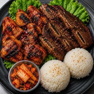KOREAN BBQ COMBO SET