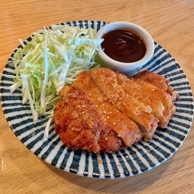 Katsu Pork with Rice.