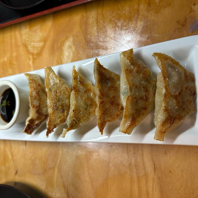 Homemade Gyoza.