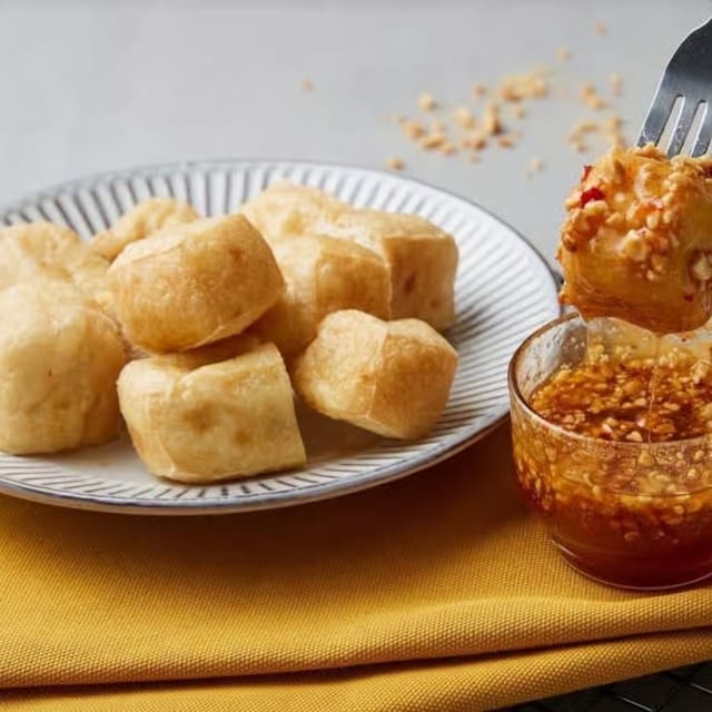 Crispy Tofu.